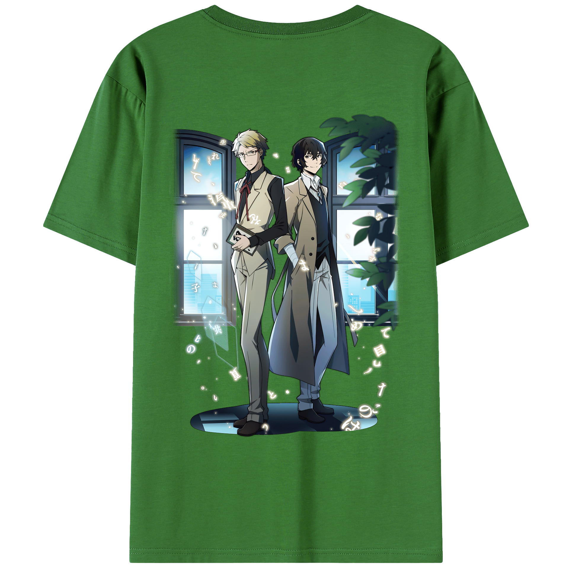 （画像用） 文豪ストレイドッグス Bungo Stray Dogs レディース半袖Tシャツ(バックプリント)